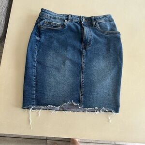 Noisy May  Blue Denim Pencil Skirt Size S